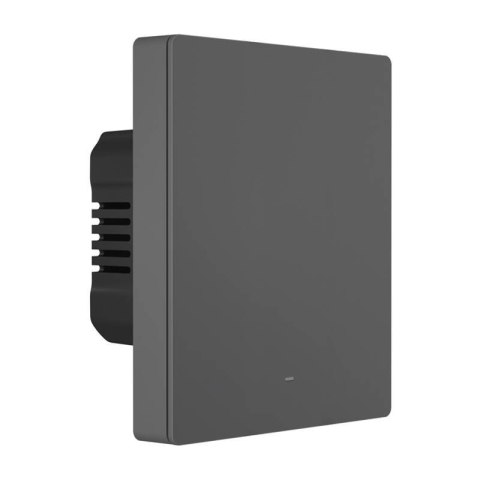 Inteligentny przełącznik ścienny WiFi SONOFF M5-1C-80 (1-kanałowy, do ramki, grafitowy)