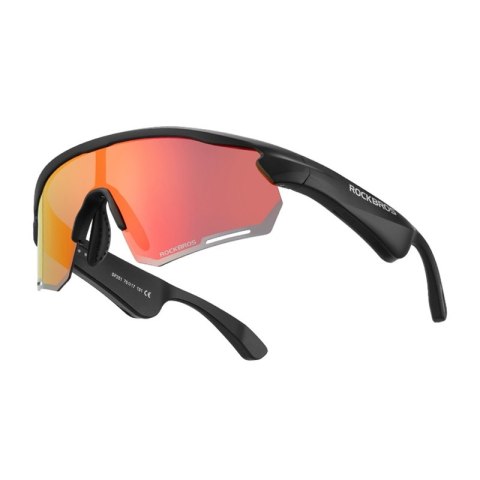 Okulary rowerowe Bluetooth z polaryzacją Rockbros SP251 (Lustrzane) Okulary rowerowe Bluetooth z polaryzacją Rockbros SP251 (Lustrzane)