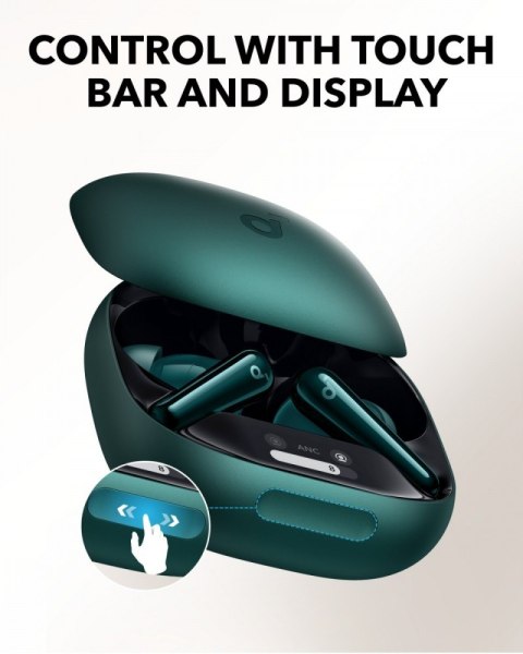 Słuchawki bezprzewodowe Soundcore Liberty 4 PRO Bluetooth zielone