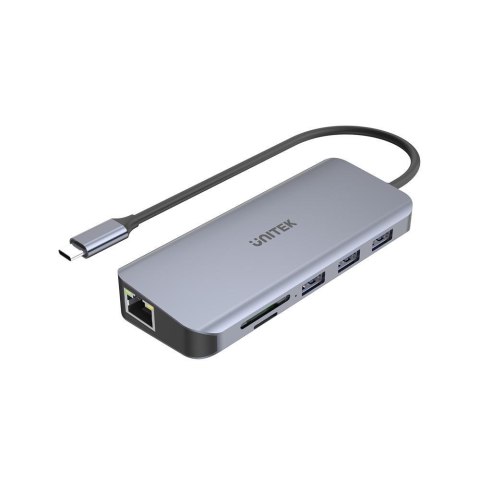 UNITEK HUB USB-C 3XUSB 3.1, PD, HDMI, SD, VGA RJ45 UNITEK HUB USB-C 3XUSB 3.1, PD, HDMI, SD, VGA RJ45