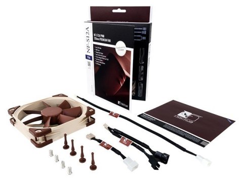 Wentylator NOCTUA 120mm od 10,7 dBA, 300-1200 RPM Wentylator NOCTUA 120mm od 10,7 dBA, 300-1200 RPM