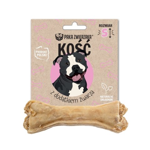 Paka Zwierzaka Kość z dodatkiem żwacza S-10 cm 35g Paka Zwierzaka Kość z dodatkiem żwacza S-10 cm 35g