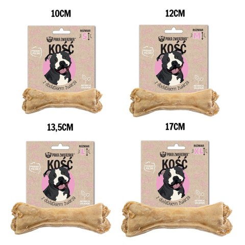 Paka Zwierzaka Kość z dodatkiem żwacza S-10 cm 35g Paka Zwierzaka Kość z dodatkiem żwacza S-10 cm 35g