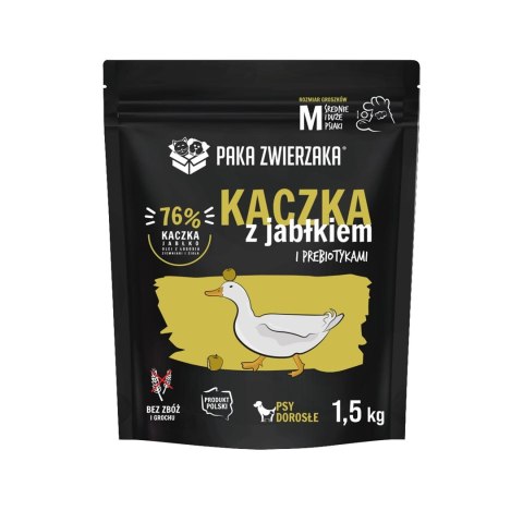 Paka Zwierzaka Seventh Heaven Kaczka z jabłkiem M 1,5kg Paka Zwierzaka Seventh Heaven Kaczka z jabłkiem M 1,5kg