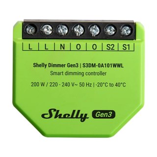 Ściemniacz światła WiFi Shelly Dimmer Gen3