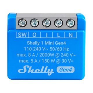 Sterownik Shelly 1 Mini Gen4 Zigbee/Matter