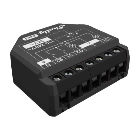 Zestaw 4 Sterowników Shelly 2PM Gen3 WiFi/Bluetooth