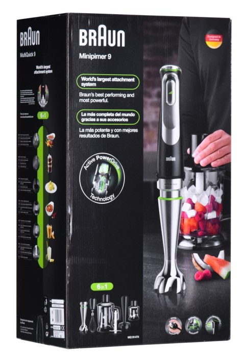 Blender ręczny BRAUN Multi Quick 9 MQ9147X