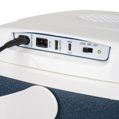 CamPart Travel CB-8630 lodówka podróżna 30 l Prąd elektryczny Niebieski, Biały