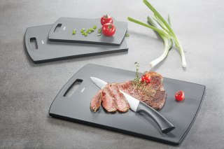 GEFU 13990 deska do krojenia Prostokątny Plastik Szary