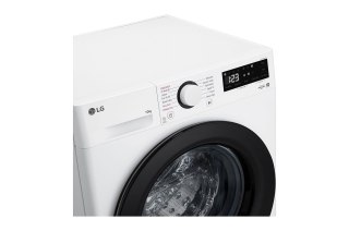 Pralka LG F4WR510SBW, A-10%, Ładowanie od przodu, Pojemność prania 10 kg, Głębokość 56.5 cm, 1400 RPM, Biały