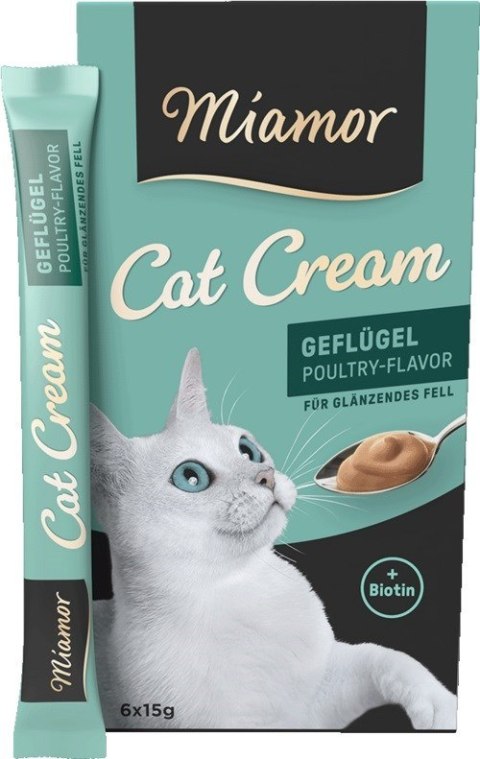 MIAMOR Cream Pasta z drobiem 6x15g MIAMOR Cream Pasta z drobiem 6x15g