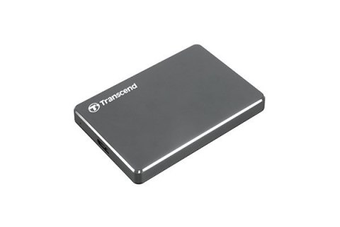 Zewnętrzny dysk twardy TRANSCEND StoreJet 1TB USB 3.1 Iron Grey Zewnętrzny dysk twardy TRANSCEND StoreJet 1TB USB 3.1 Iron Grey