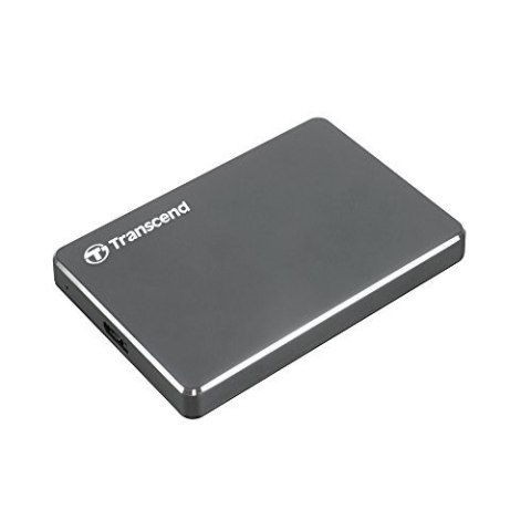 Zewnętrzny dysk twardy TRANSCEND StoreJet 1TB USB 3.1 Iron Grey Zewnętrzny dysk twardy TRANSCEND StoreJet 1TB USB 3.1 Iron Grey
