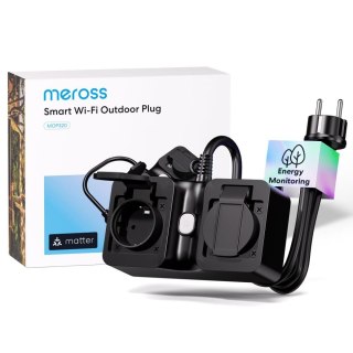 Inteligentna wtyczka SMART HOME WI-FI PLUG/INDOOR/OUTDOOR MOP320MA-EU MEROSS