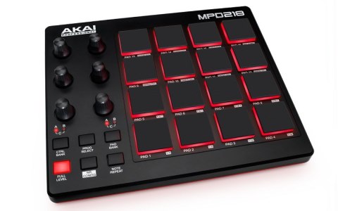 Kontroler MIDI AKAI MPD 218 padowy USB Czarny Kontroler MIDI AKAI MPD 218 padowy USB Czarny