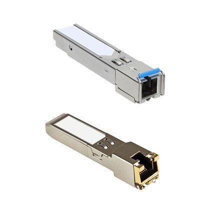Sieci SOMI | Moduł nadawczo-odbiorczy SFP (mini-GBIC) | SFPIRJ451G | Miedź | Złącze RJ45 | 10/100/1000 Mbit/s | Maksymalna odleg Sieci SOMI | Moduł nadawczo-odbiorczy SFP (mini-GBIC) | SFPIRJ451G | Miedź | Złącze RJ45 | 10/100/1000 Mbit/s | Maksymalna odleg
