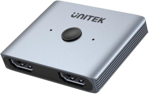 Unitek dwukierunkowy przełącznik sygnału HDMI 2.1 2 in 1 out 8K