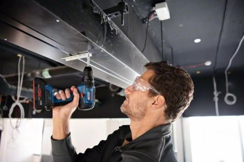 Bosch GSB 18V-55 PROFESSIONAL 1800 RPM Zamek centralny 1,1 kg Czarny, Niebieski, Czerwony