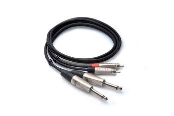 Hosa Technology HPR-003X2 kabel audio 0,91 m 2 x RCA Czarny
