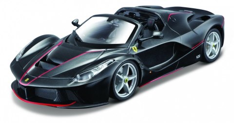 Model metalowy Lafferrari Aperta czarny 1:24 do składania Model metalowy Lafferrari Aperta czarny 1:24 do składania