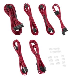 CableMod C-Series Rmi, zestaw RMx ModFlex Essentials - czerwony