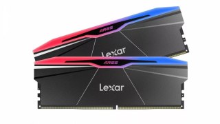 Pamięć Lexar z radiatorem i podświetleniem RGB 48 GB, DDR5, 7600 MHz, do Komputera PC/serwera