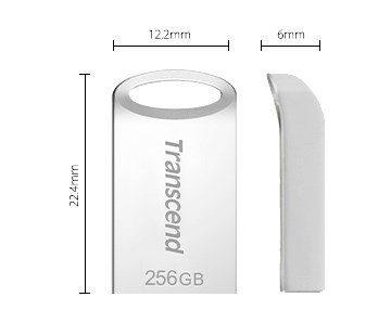 Transcend JetFlash 710S pamięć USB 256 GB USB Typu-A 3.2 Gen 1 (3.1 Gen 1) Srebrny Transcend JetFlash 710S pamięć USB 256 GB USB Typu-A 3.2 Gen 1 (3.1 Gen 1) Srebrny
