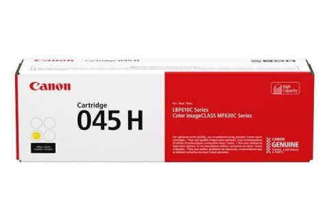 Canon 045 H kaseta z tonerem 1 szt. Oryginalny Żółty Canon 045 H kaseta z tonerem 1 szt. Oryginalny Żółty