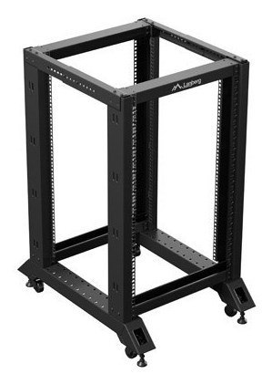 LANBERG STOJAK RACK 18U 600X800 CZARNY OR01-6818-B