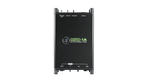 Mackie MDB-1A - Active direct box - Gitara basowa - Synthesizer - Schwarz - 20 - 20000 Hz - 330000 Ohm - 24-48 Mackie MDB-1A - Active direct box - Gitara basowa - Synthesizer - Schwarz - 20 - 20000 Hz - 330000 Ohm - 24-48