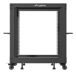OPEN RACK 19" 12U 600X600-1100 REGULOWANY CZARNY LANBERG