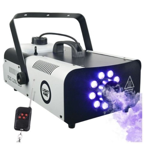 LIGHT4ME FOG 1200 LED wytwornica dymu mgły pilot LIGHT4ME FOG 1200 LED wytwornica dymu mgły pilot