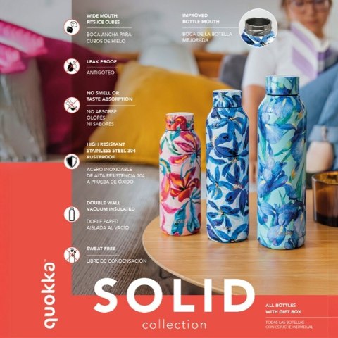 Quokka Solid - Butelka termiczna ze stali nierdzewnej 510 ml (Rainbow) Quokka Solid - Butelka termiczna ze stali nierdzewnej 510 ml (Rainbow)