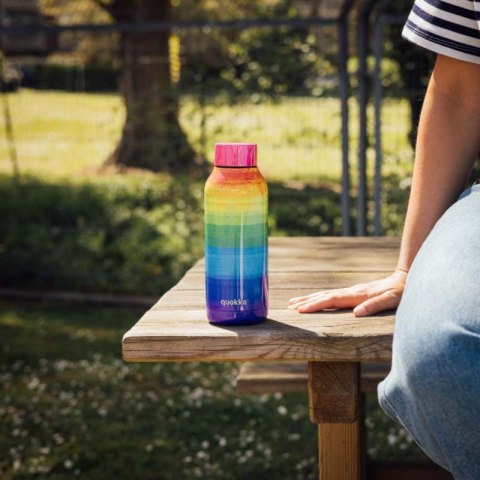 Quokka Solid - Butelka termiczna ze stali nierdzewnej 510 ml (Rainbow) Quokka Solid - Butelka termiczna ze stali nierdzewnej 510 ml (Rainbow)