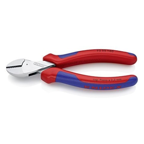 Szczypce tnące boczne X-Cut 160mm, wysokie przełożenie dźwigni Szczypce tnące boczne X-Cut 160mm, wysokie przełożenie dźwigni
