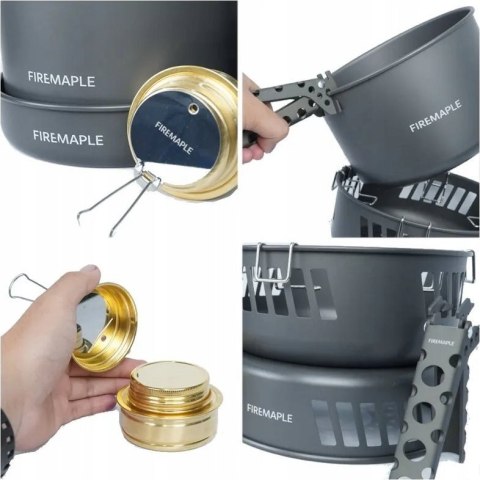 Zestaw Fire Maple COOKING KIT W ALCOHOL BURNER Zestaw Fire Maple COOKING KIT W ALCOHOL BURNER