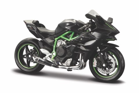 Model Motocykl Kawasaki Ninja H2 R z podstawką 1/18 Model Motocykl Kawasaki Ninja H2 R z podstawką 1/18