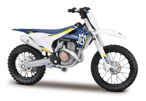 Model metalowy Motocykl Husqvarna FC 450 1/18 z podstawką Model metalowy Motocykl Husqvarna FC 450 1/18 z podstawką