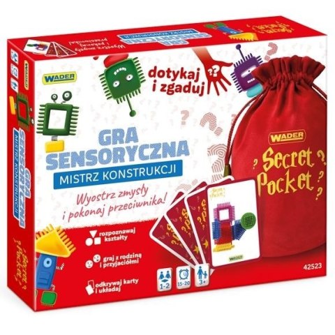 Gra sensoryczna - Mistrz konstrukcji Gra sensoryczna - Mistrz konstrukcji