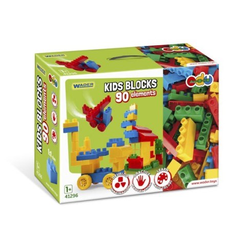 Kids Blocks Klocki 90 elementów Kids Blocks Klocki 90 elementów