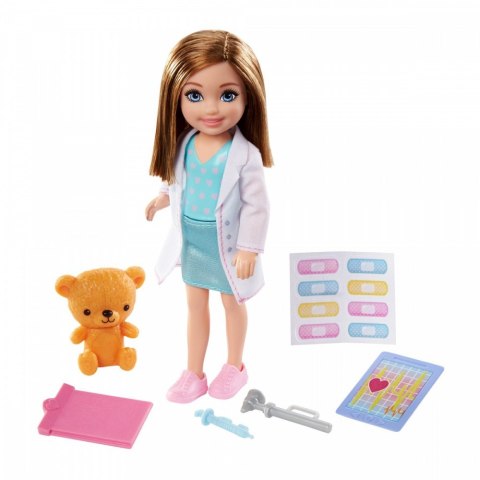 Lalka Barbie Chelsea Kariera Lekarka Lalka Barbie Chelsea Kariera Lekarka