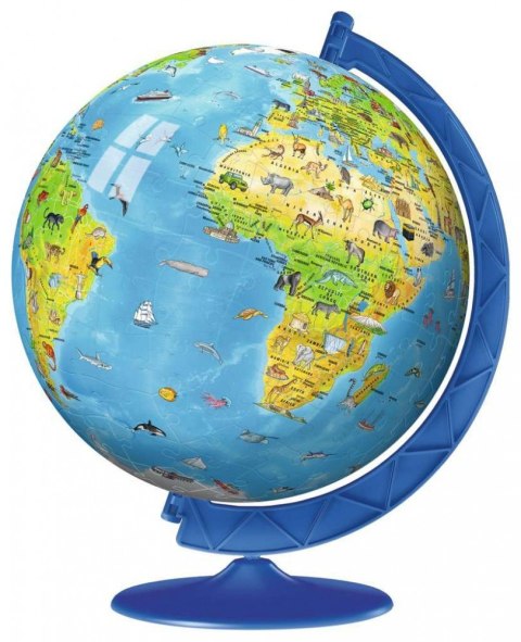 Puzzle 180 elementów 3D Kula Dziecinny globus Puzzle 180 elementów 3D Kula Dziecinny globus