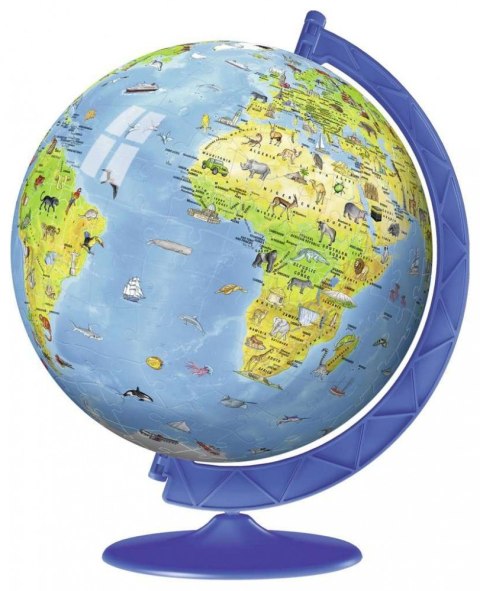 Puzzle 180 elementów 3D Kula Dziecinny globus Puzzle 180 elementów 3D Kula Dziecinny globus