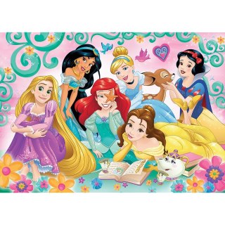 Puzzle 200 elementów Radosny świat księżniczek