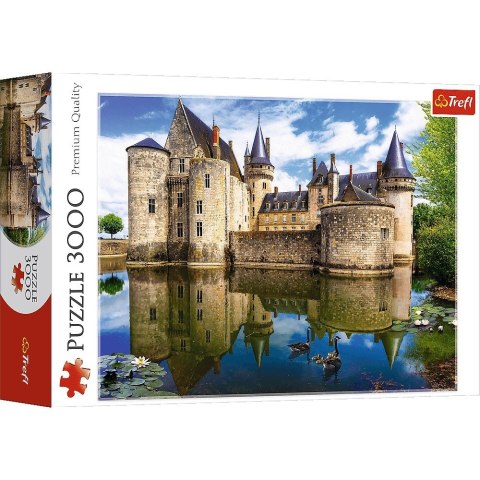 Puzzle 3000 elementów Zamek Scully-sour-Loire Francja Puzzle 3000 elementów Zamek Scully-sour-Loire Francja
