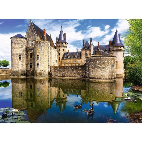 Puzzle 3000 elementów Zamek Scully-sour-Loire Francja Puzzle 3000 elementów Zamek Scully-sour-Loire Francja
