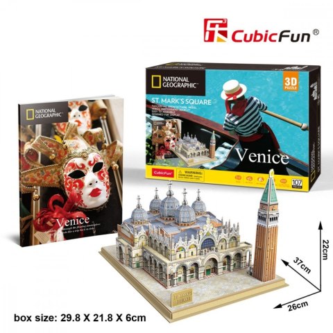 Puzzle 3D National Geographic - Wenecja Puzzle 3D National Geographic - Wenecja
