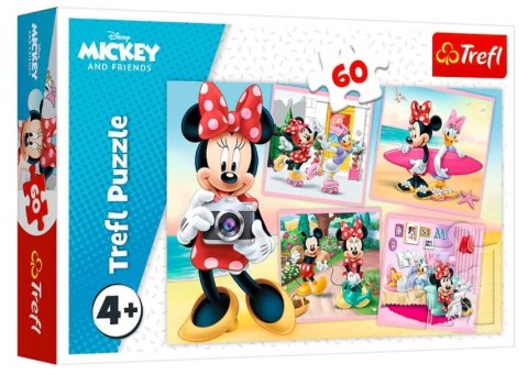 Puzzle 60 elementów Urocza Minnie Puzzle 60 elementów Urocza Minnie