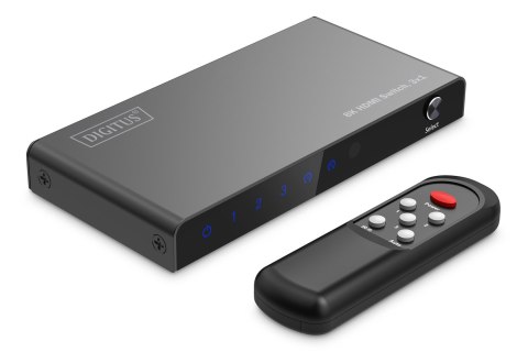 Digitus Przełącznik 8K HDMI, 3 x 1 Digitus Przełącznik 8K HDMI, 3 x 1